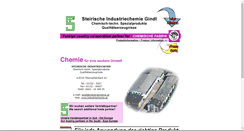 Desktop Screenshot of industriechemie.at
